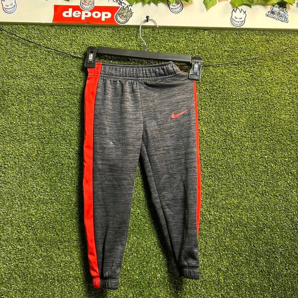 Nike Grey and Black Joggers-tracksuits